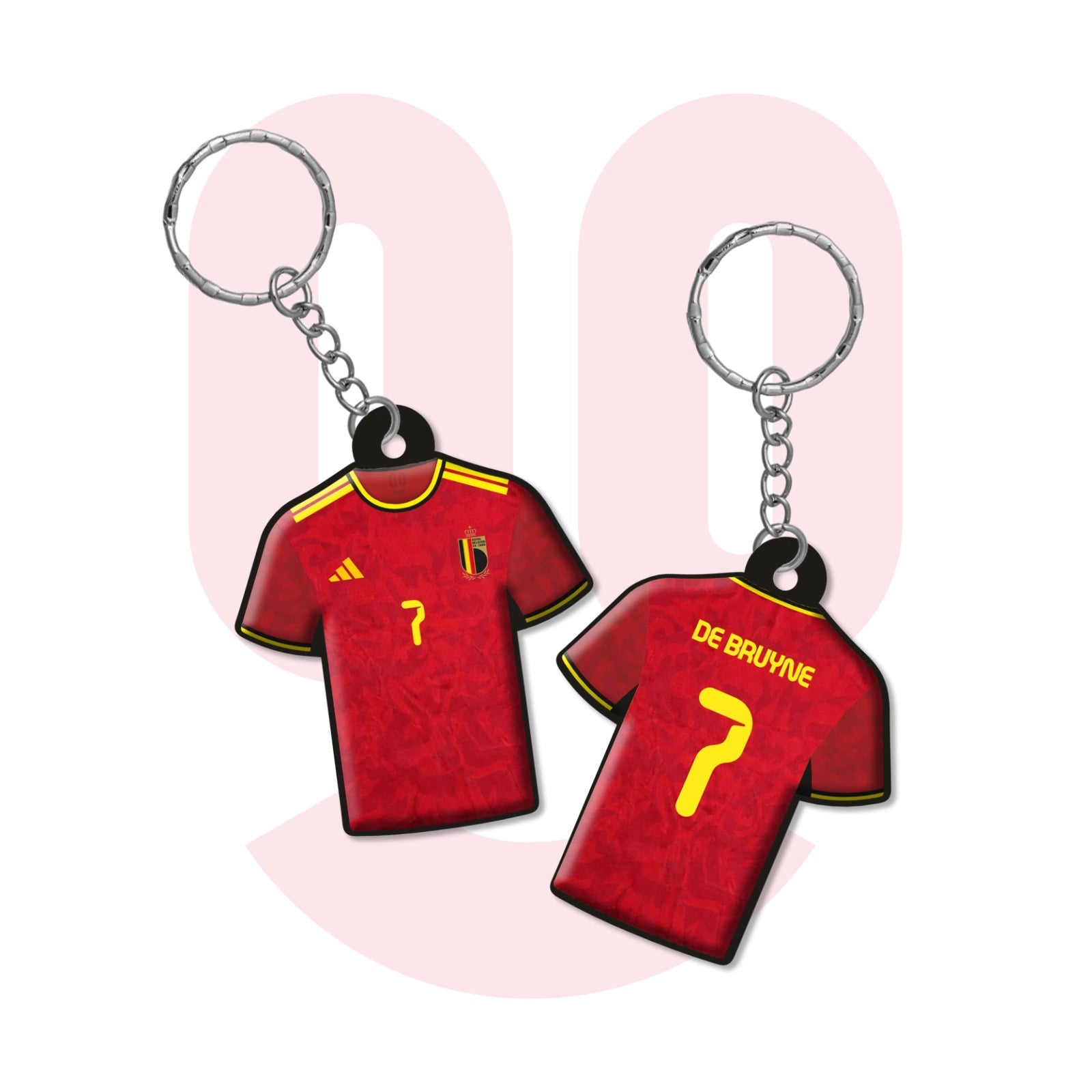 Belgium Keychain