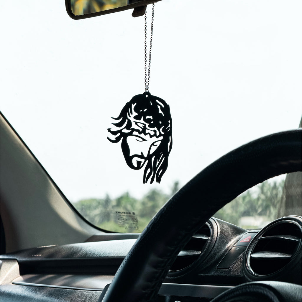 Jesus Car Mirror Hanging Pendant