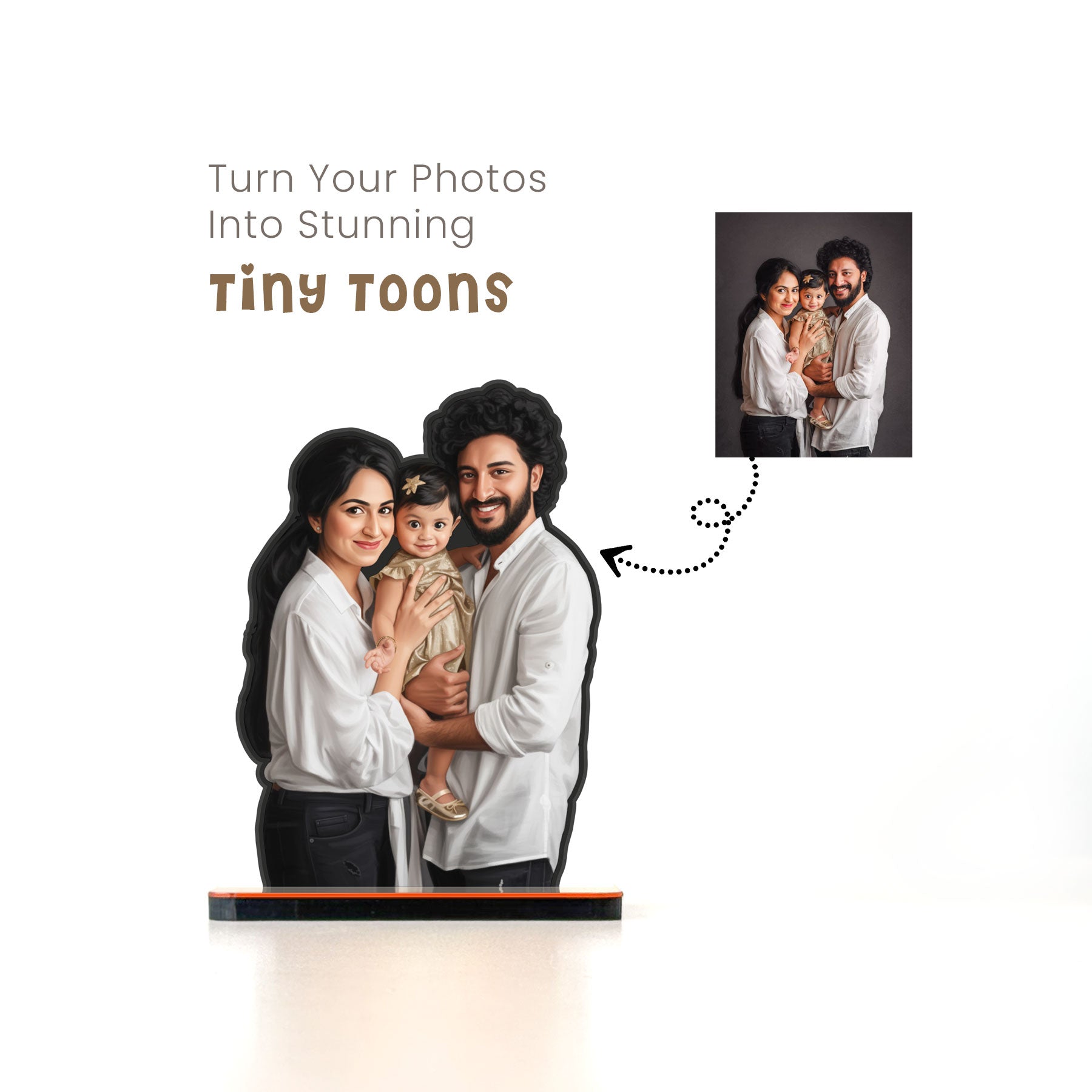 Tiny Toon - Couple with Kid