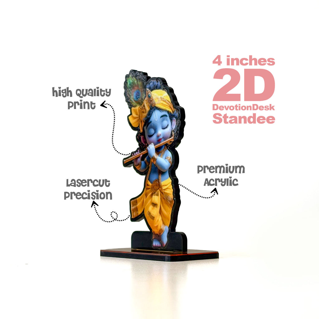 Cute Krishna with Flute