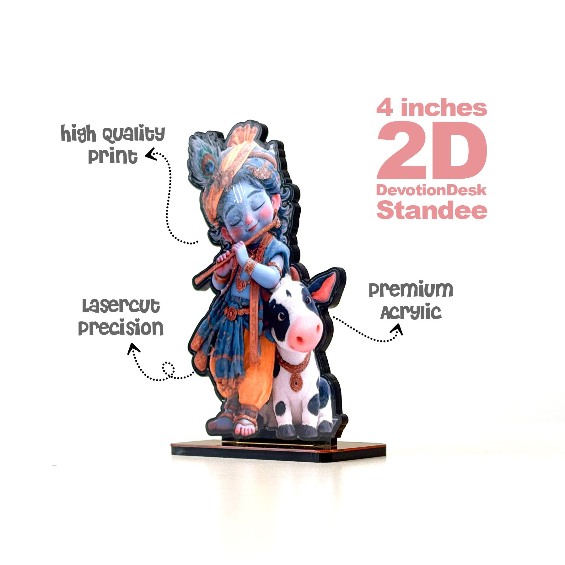 Cute Krishna with cattle