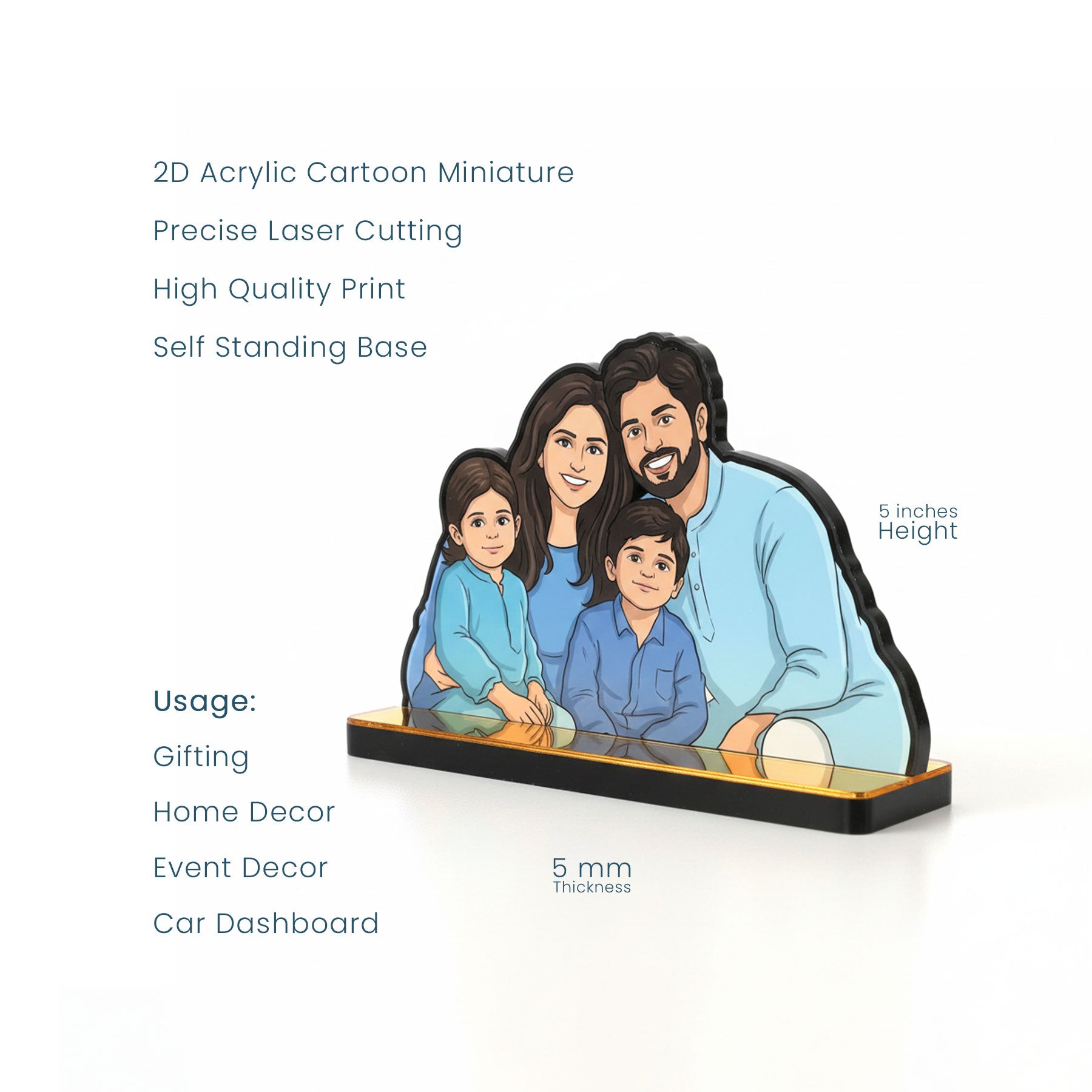 Tiny Toon - Family of 4