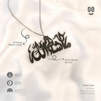 Arabic Calligraphy Car Mirror Hanging Pendant