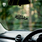 Mashallah Calligraphy Car Mirror Hanging Pendant