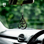 Muhammed Calligraphy Car Mirror Hanging Pendant