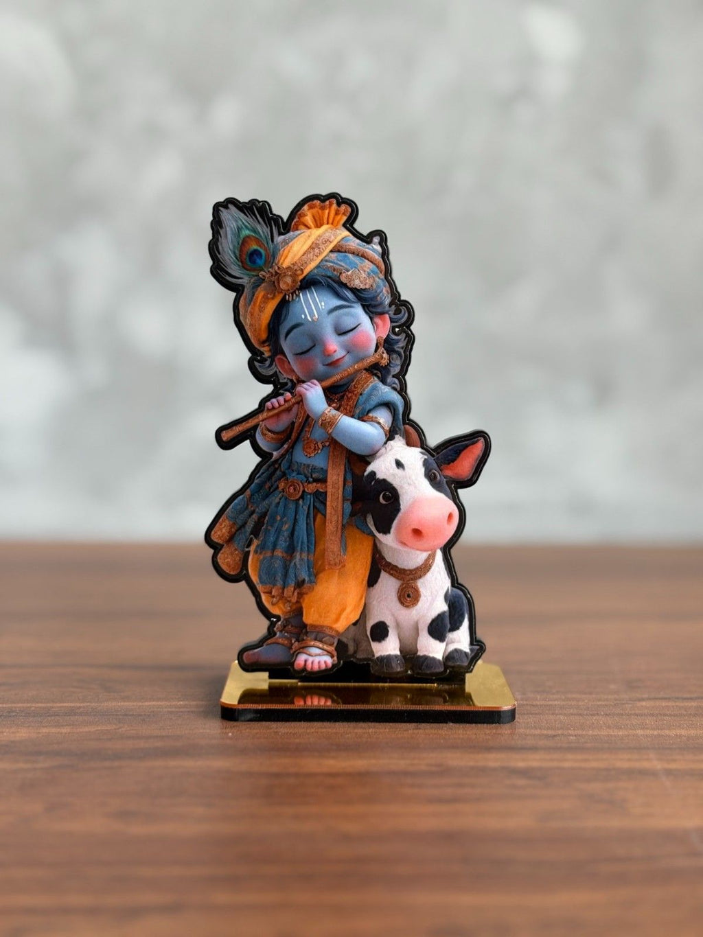Cute Krishna with cattle