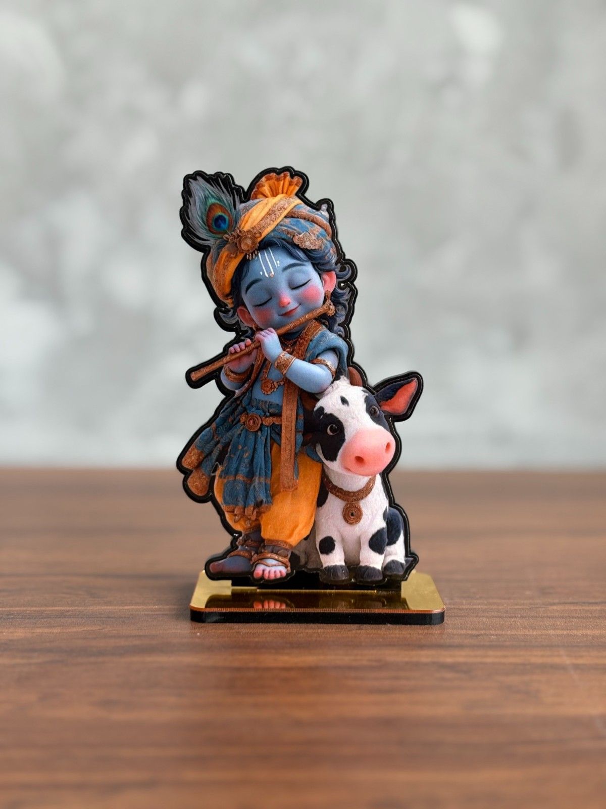 Cute Krishna with cattle