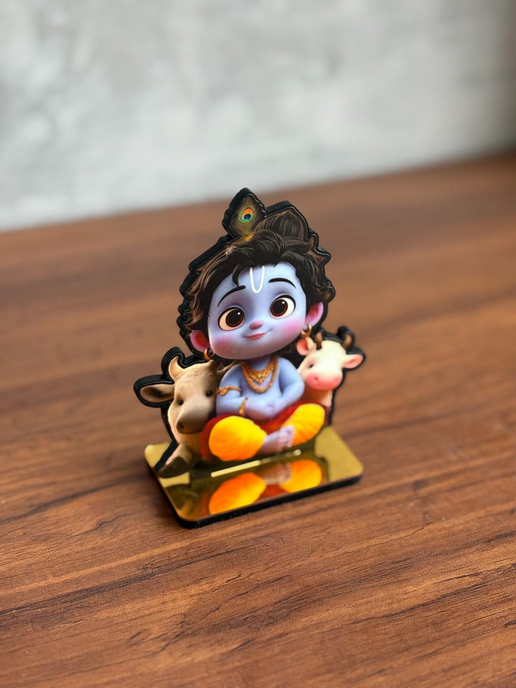 Cute Krishna with cattles