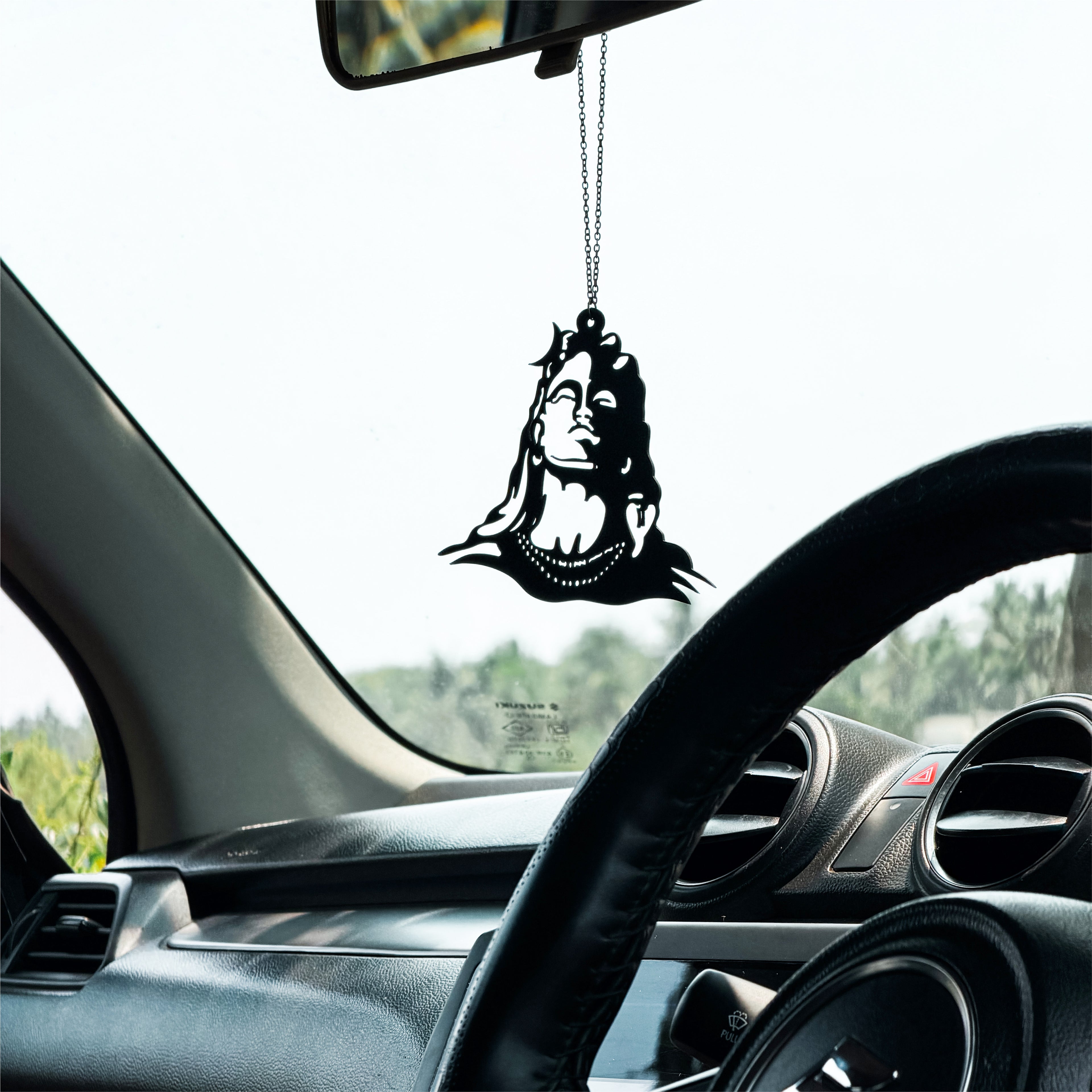 Adiyogi Car Mirror Hanging Pendant