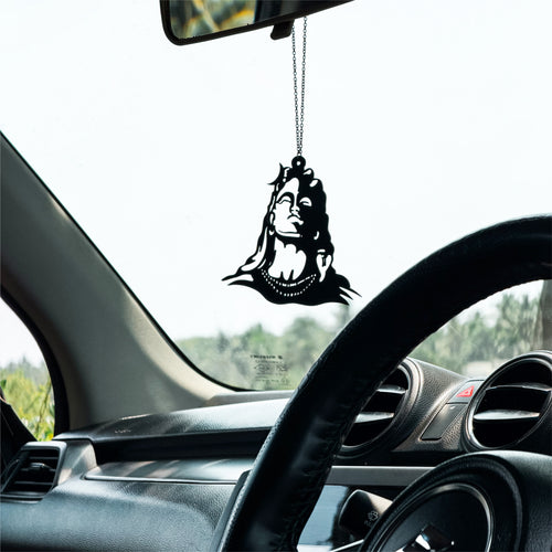 Adiyogi Car Mirror Hanging Pendant