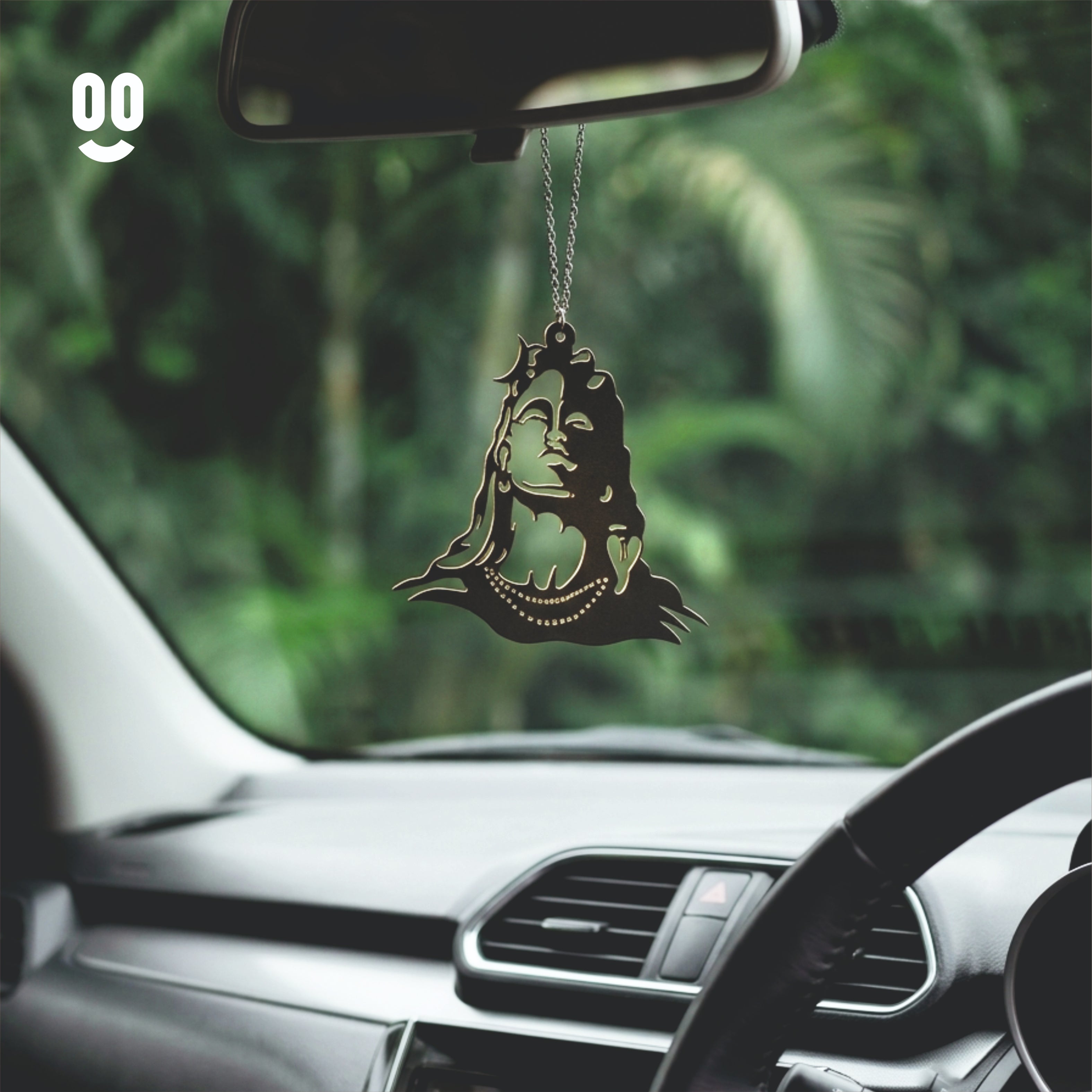 Adiyogi Car Mirror Hanging Pendant