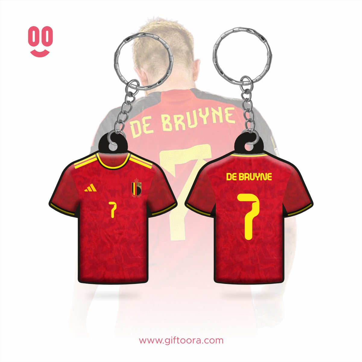 Belgium Keychain