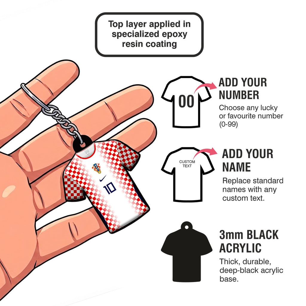Croatia Keychain