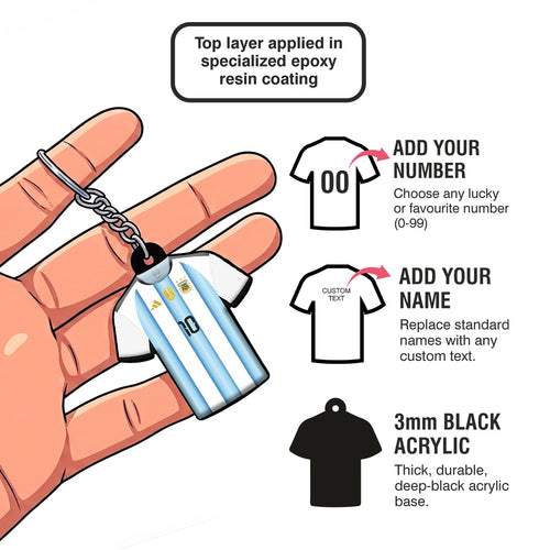 Argentina Keychain