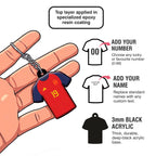 Spain Keychain